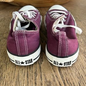 Maroon Converse